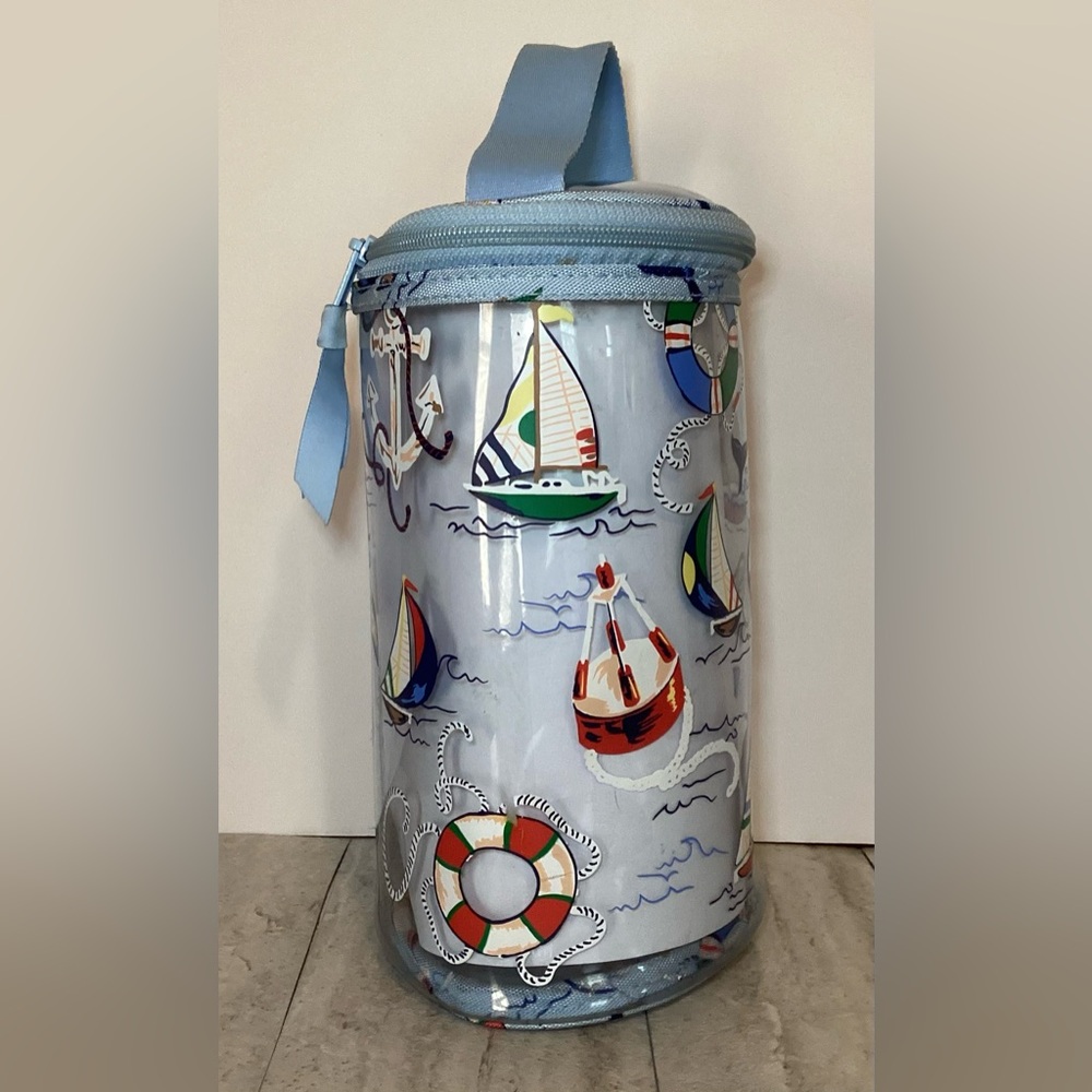 Vera Bradley Clear Cylinder Lotion Bag - Picture 3 of 10